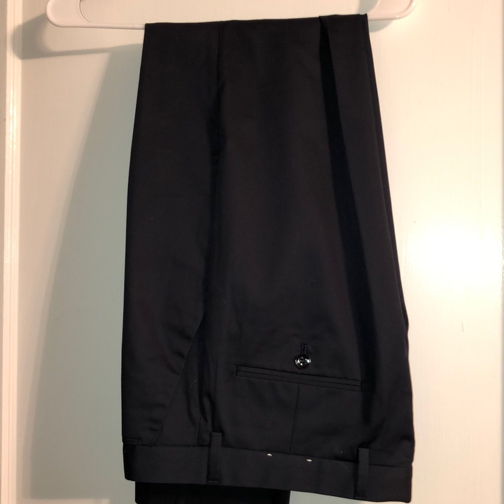Express Navy Blue Suit Pants